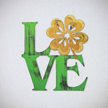 Load image into Gallery viewer, clover LOVE wall art
