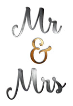 Load image into Gallery viewer, Mr &amp; Mrs  Hand Painted Wall Decor
