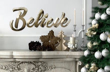 Load image into Gallery viewer, believe sign decorative
