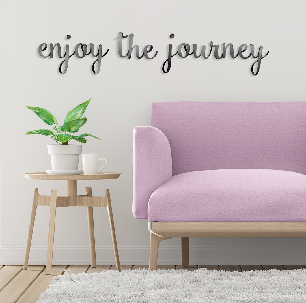 enjoy the journey Hand Painted Wall Decor