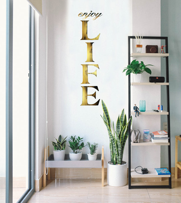 enjoy life wall decor