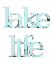 Load image into Gallery viewer, Lake Life Hand Painted Wall Decor

