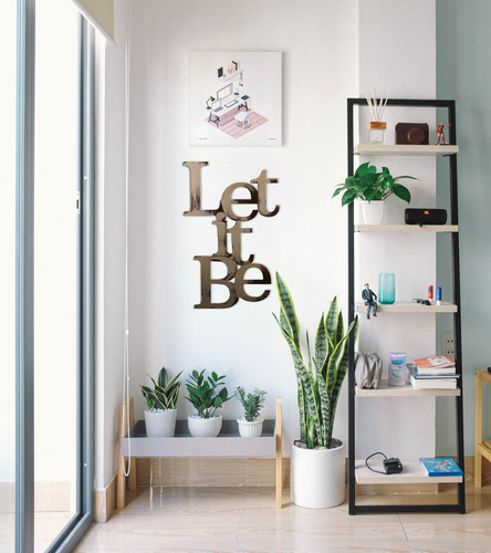 let it be wall decor