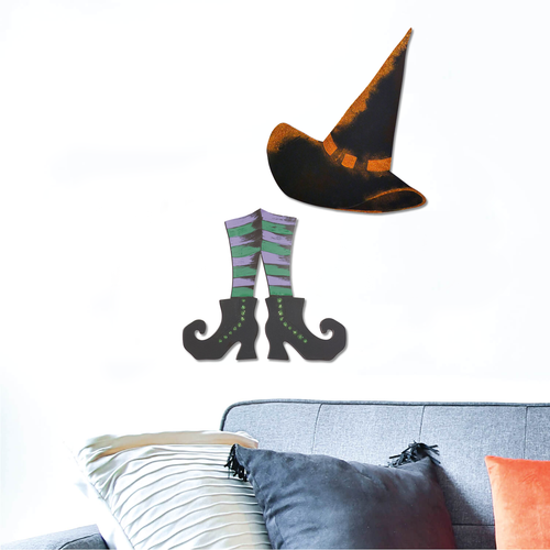witch feet wall decor